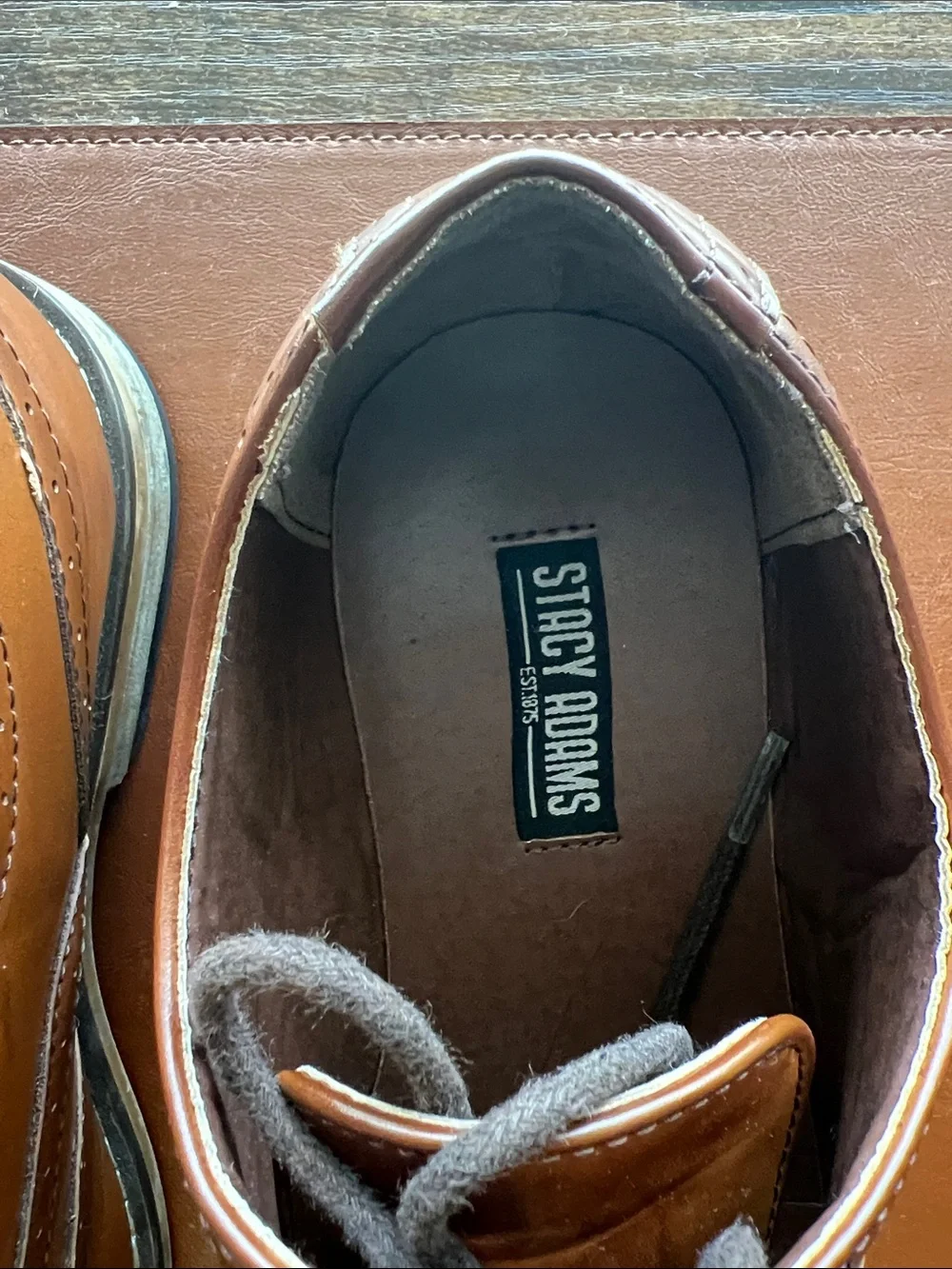 Boy’s Tan Wingtip Dress Shoes